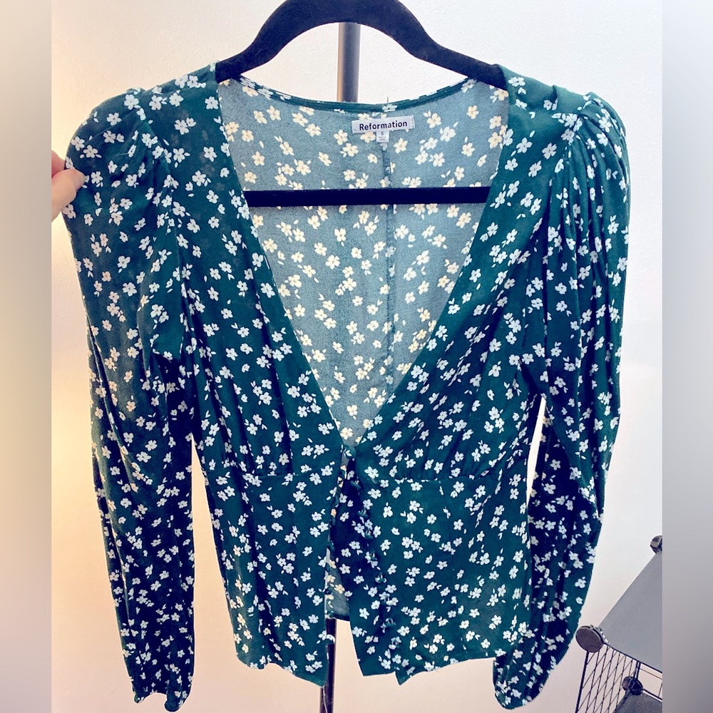 Reformation Nell blouse